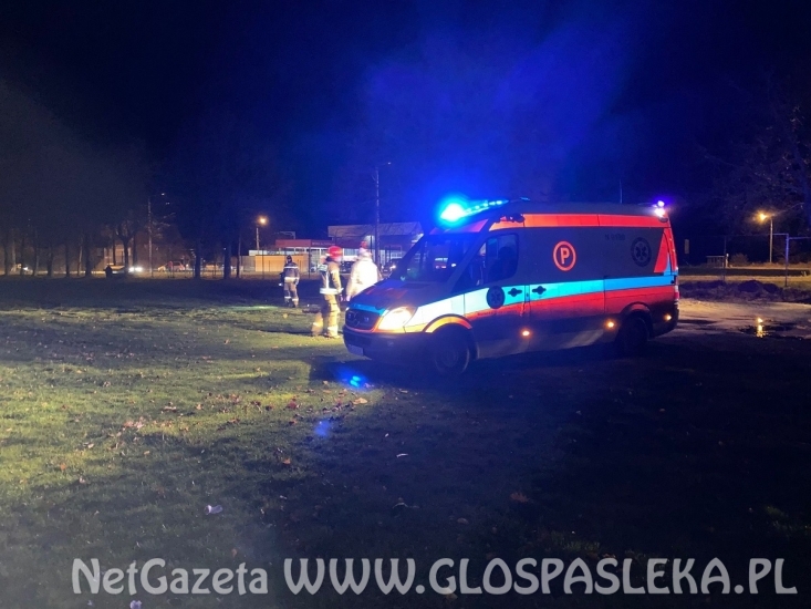 Helikopter zabrał 50 – letniego mężczyznę