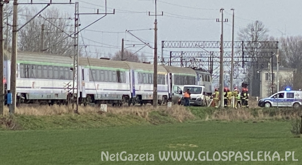 Kolizja na torach koło Bogaczewa