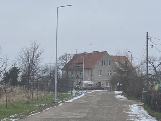Nowe oświetlenie w Sakówku