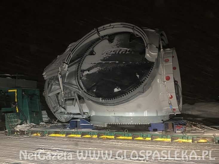 Kolejny nocny transport dotarł na farmę Krasin