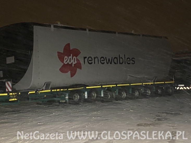 Kolejny nocny transport dotarł na farmę Krasin