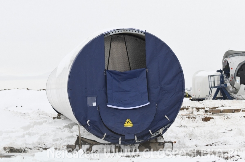 Trwa montaż wiatraków