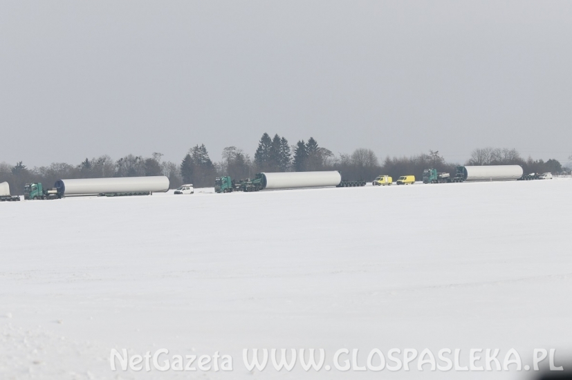 Trwa montaż wiatraków