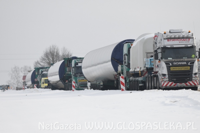 Trwa montaż wiatraków