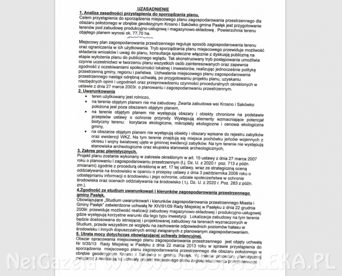 Kurniki – budowa jest możliwa