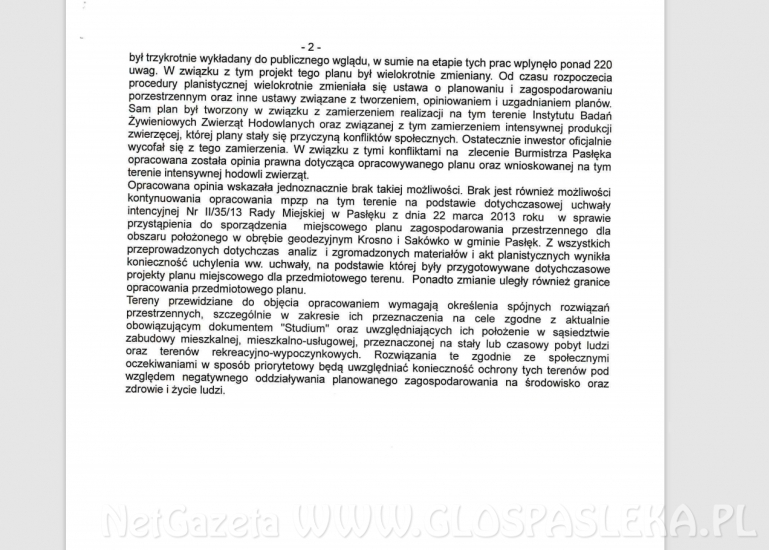 Kurniki – budowa jest możliwa