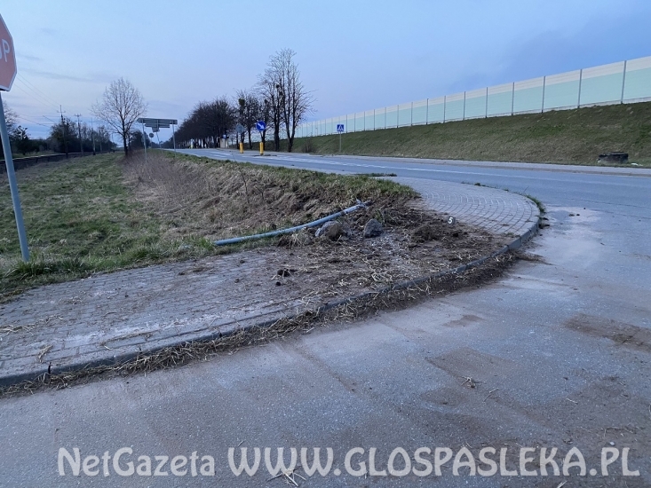 Minął weekend - wypadek koło Zielonki Pasłęckiej