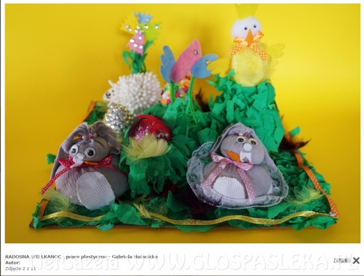 RADOSNA WIELKANOC – WYNIKI KONKURSU PLASTYCZNEGO