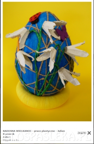 RADOSNA WIELKANOC – WYNIKI KONKURSU PLASTYCZNEGO