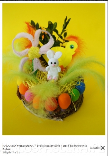 RADOSNA WIELKANOC – WYNIKI KONKURSU PLASTYCZNEGO