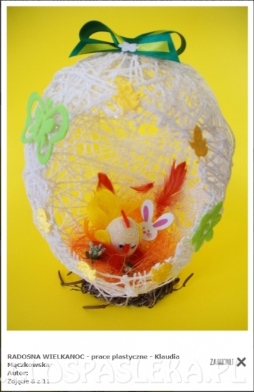 RADOSNA WIELKANOC – WYNIKI KONKURSU PLASTYCZNEGO