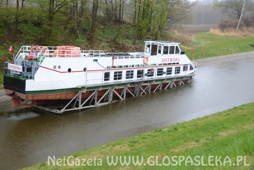 Awaria na pochylni Kąty