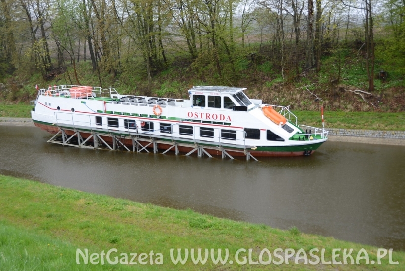 Awaria na pochylni Kąty