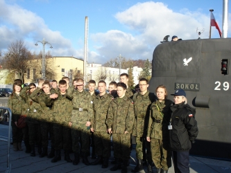 Absolwent klasy wojskowej ZSEiT w FORMOZIE