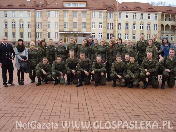 Absolwent klasy wojskowej ZSEiT w FORMOZIE