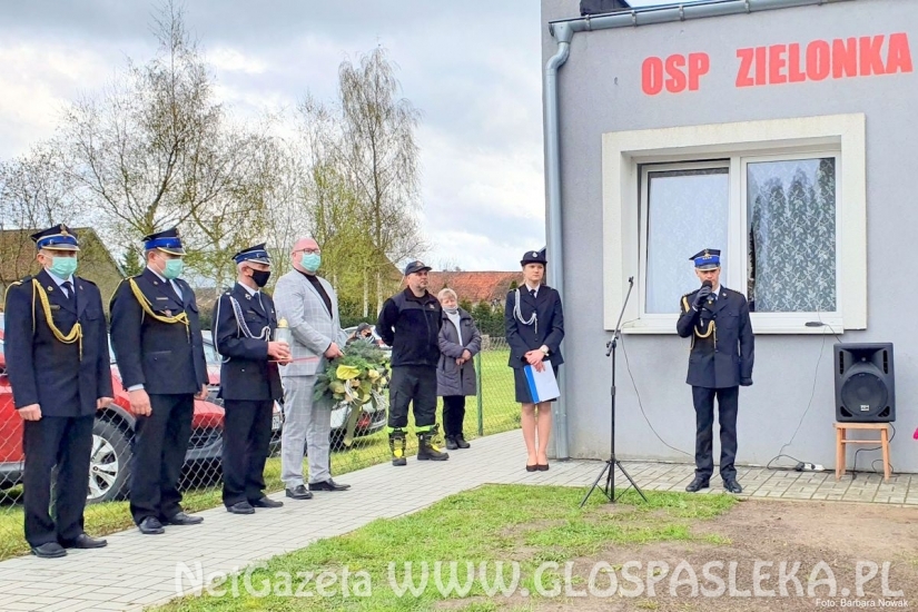 Poświęcenie pamiątkowej tablicy