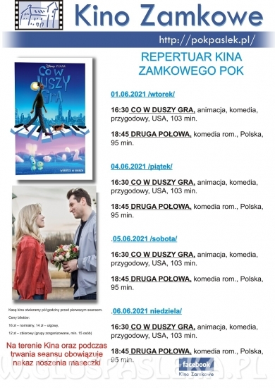 Kino Zamkowe zaprasza