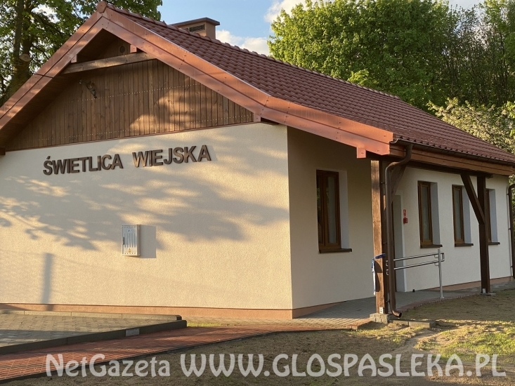 Nowa świetlica w Śliwicy