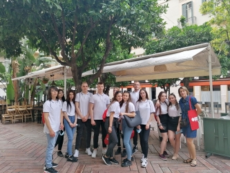 Uczniowie ZSEiT gotowi do wyjazdu na staże do Hiszpanii