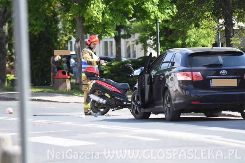 Motorower kontra Peugeot