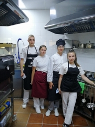 Półmetek wyjazdu uczniów ZSEiT do Hiszpanii