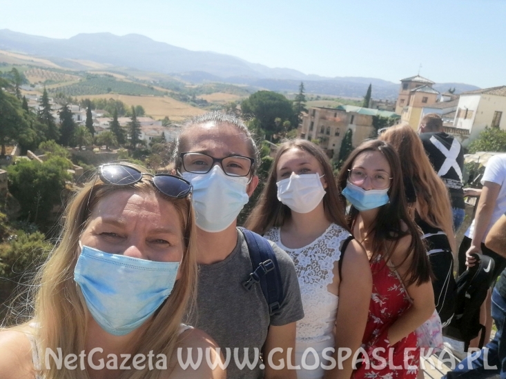 Powrót uczniów ZSEiT z dwutygodniowych staży w Maladze