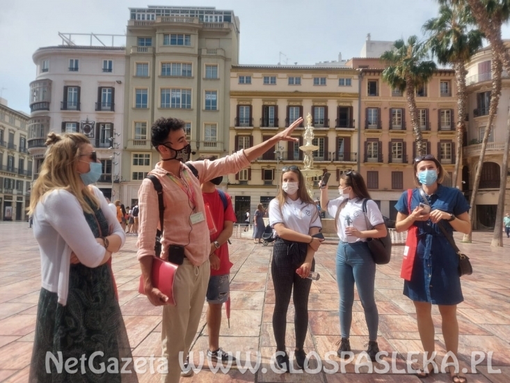 Powrót uczniów ZSEiT z dwutygodniowych staży w Maladze