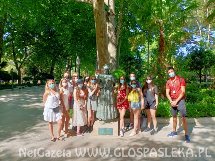 Powrót uczniów ZSEiT z dwutygodniowych staży w Maladze