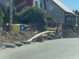 Gazyfikacja ulicy Woj. Polskiego