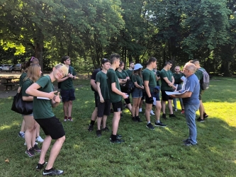 Klasa II z ZSEiT szuka zielonych punktów kontrolnych