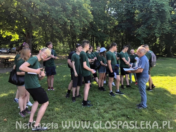 Klasa II z ZSEiT szuka zielonych punktów kontrolnych