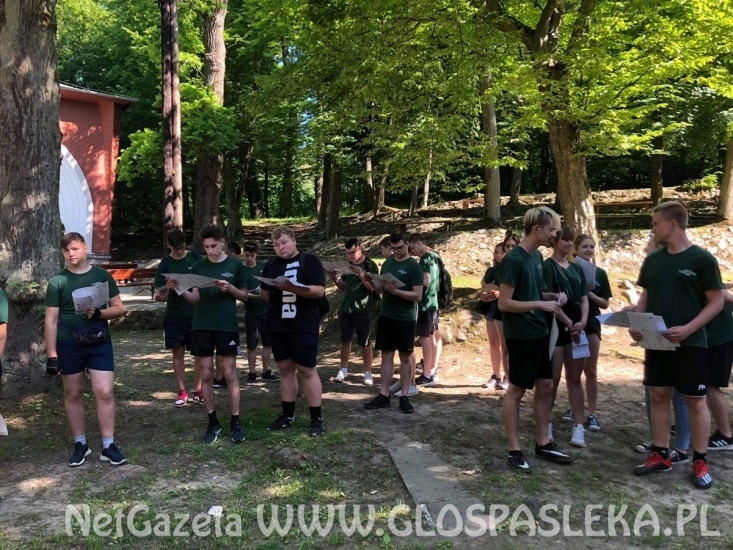 Klasa II z ZSEiT szuka zielonych punktów kontrolnych
