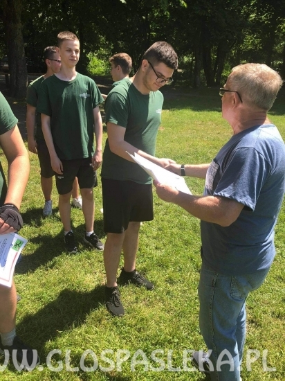 Klasa II z ZSEiT szuka zielonych punktów kontrolnych