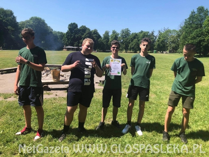 Klasa II z ZSEiT szuka zielonych punktów kontrolnych