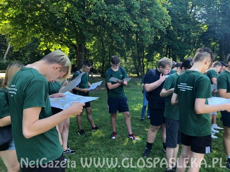 Klasa II z ZSEiT szuka zielonych punktów kontrolnych