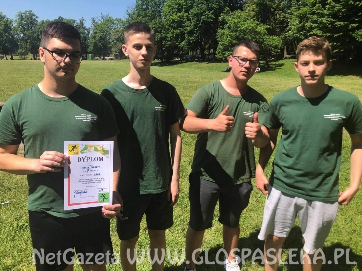 Klasa II z ZSEiT szuka zielonych punktów kontrolnych