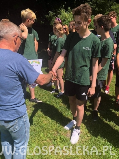 Klasa II z ZSEiT szuka zielonych punktów kontrolnych