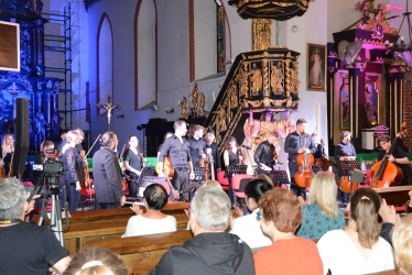 Katarzyna Żak w kościele św. Bartłomieja