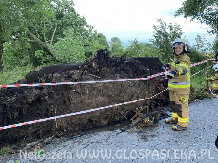 Szacowanie strat po wczorajszej burzy