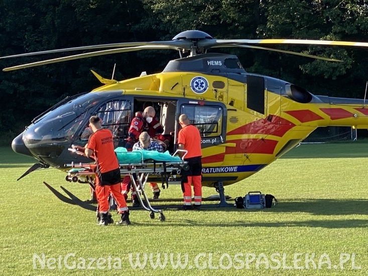 Lądował śmigłowiec LPR
