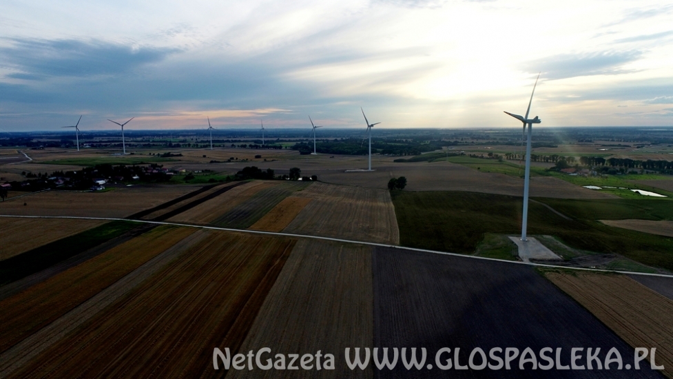 Wiatraki z lotu ptaka