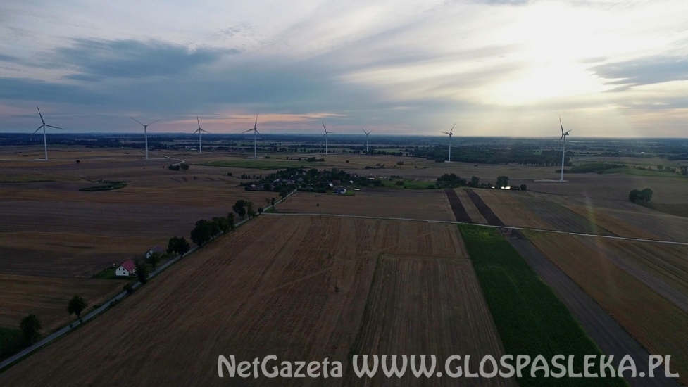 Wiatraki z lotu ptaka