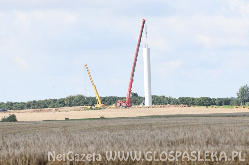 Powstają kolejne wiatraki