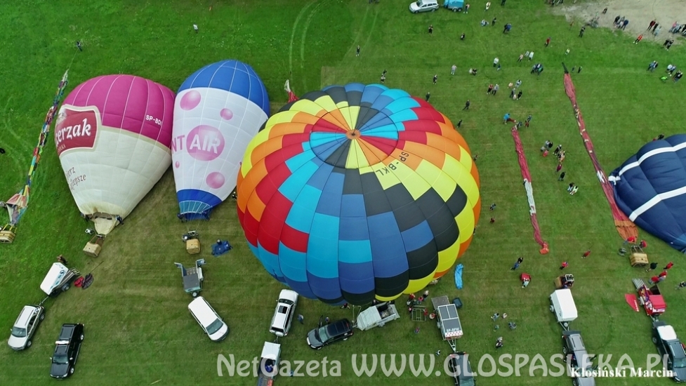 Balony startują ze stadionu