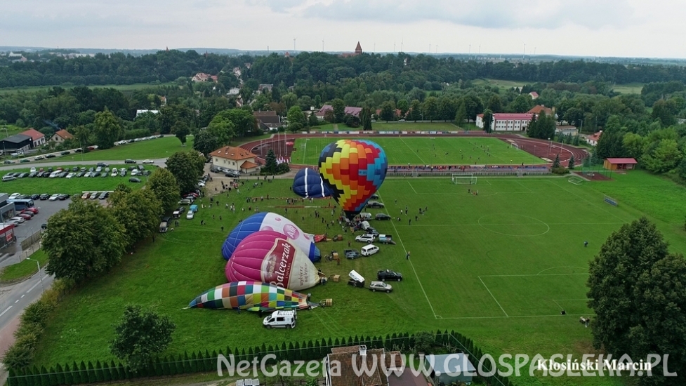 Balony startują ze stadionu