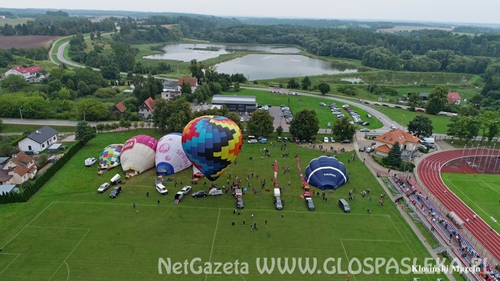 Balony startują ze stadionu