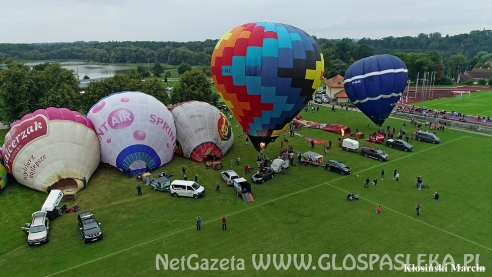 Balony startują ze stadionu