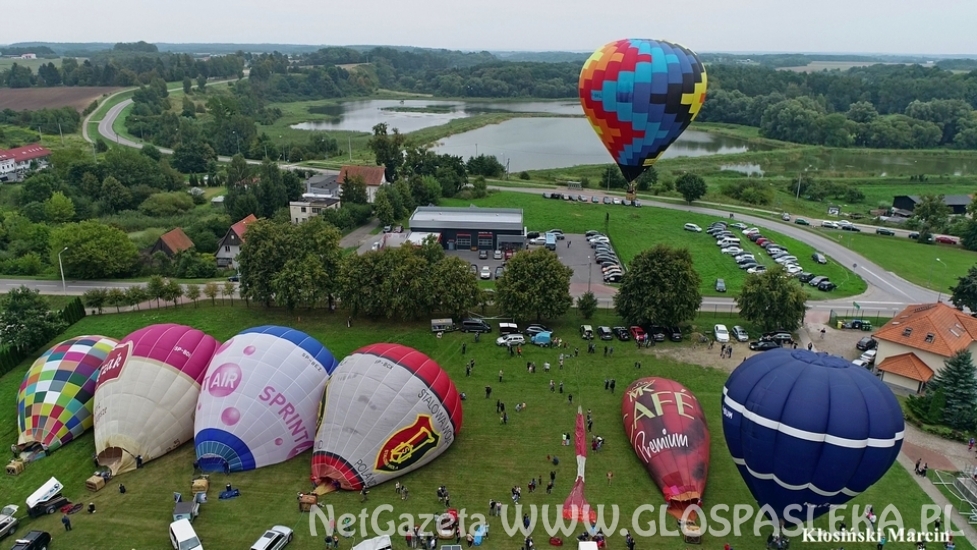 Balony startują ze stadionu