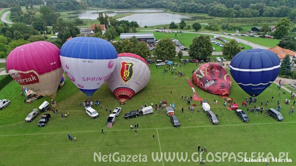 Balony startują ze stadionu