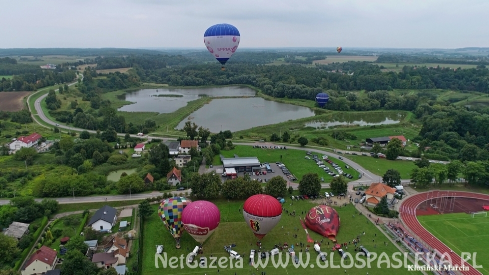 Balony startują ze stadionu
